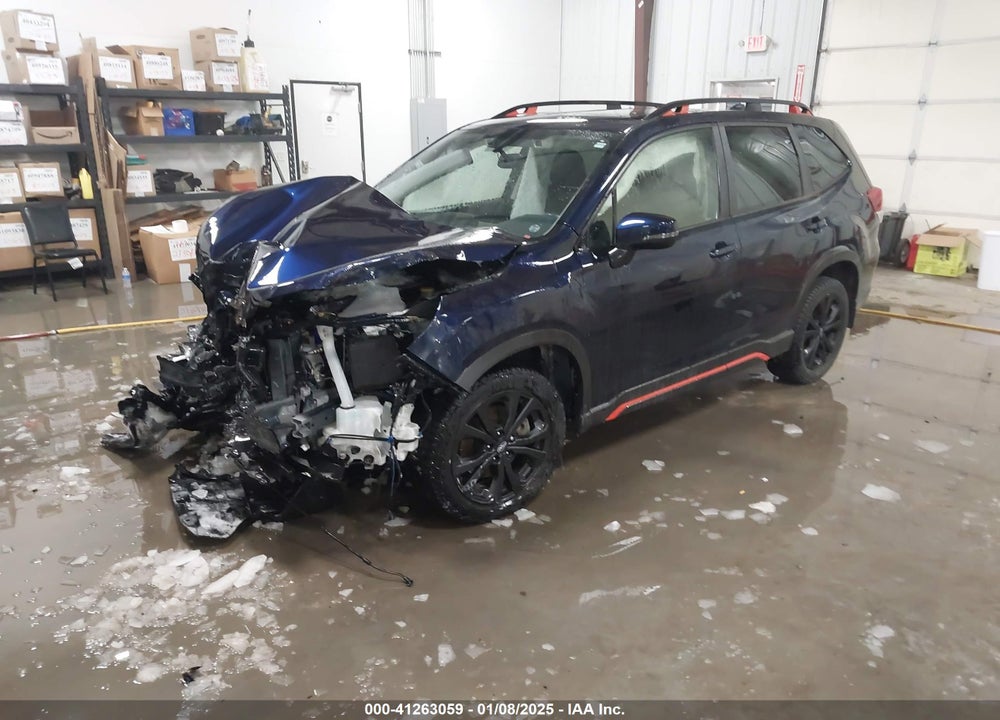 2020 SUBARU FORESTER SPORT VIN: JF2SKALCXLH423111