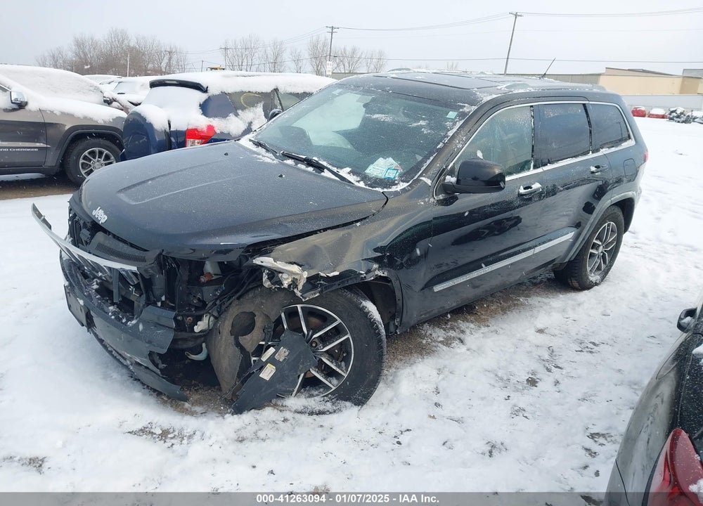 2012 JEEP GRAND CHEROKEE LAREDO VIN: 1C4RJFAG4CC161540
