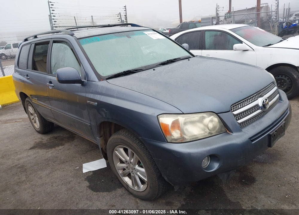 2007 TOYOTA HIGHLANDER HYBRID LIMITED V6 VIN: JTEDW21A370018548