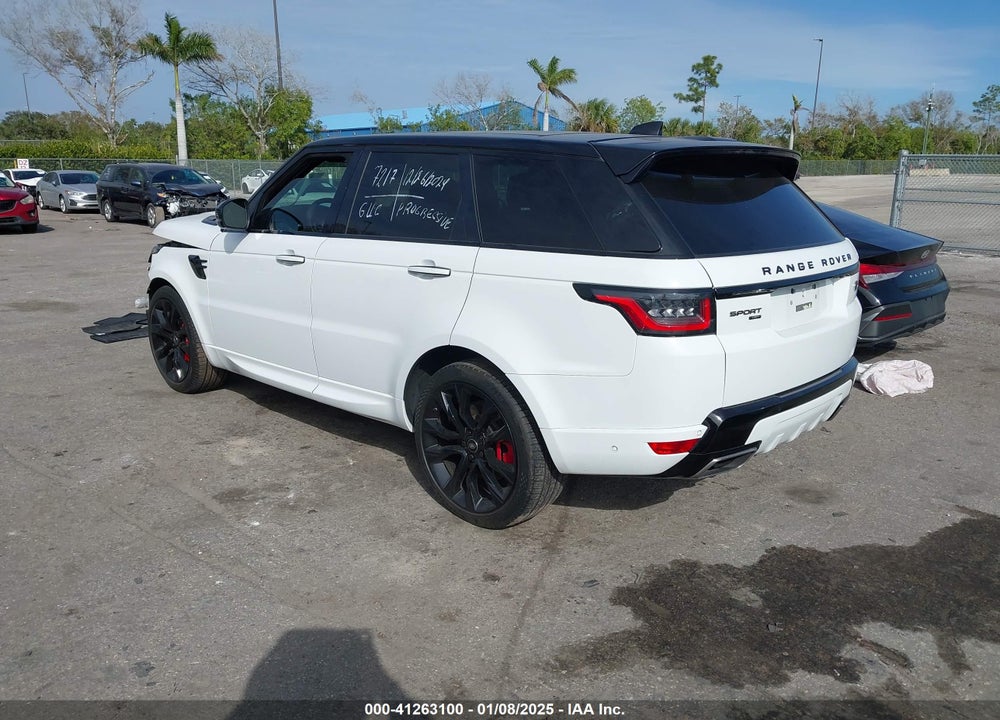 2021 LAND ROVER RANGE ROVER SPORT HST MHEV VIN: SALWS2RU5MA760939