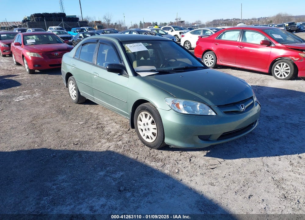 2004 HONDA CIVIC LX VIN: 2HGES16544H577058