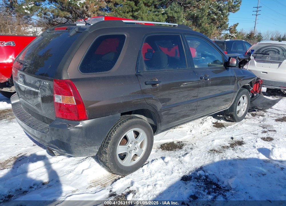 2007 KIA SPORTAGE LX VIN: KNDJF724477401550