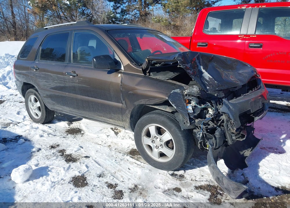 2007 KIA SPORTAGE LX VIN: KNDJF724477401550
