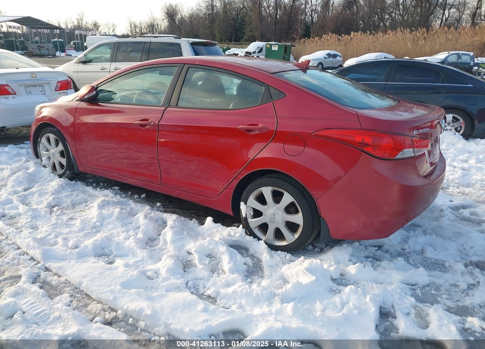 2013 HYUNDAI ELANTRA LIMITED VIN: KMHDH4AE6DU947436
