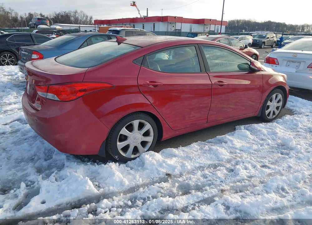 2013 HYUNDAI ELANTRA LIMITED VIN: KMHDH4AE6DU947436