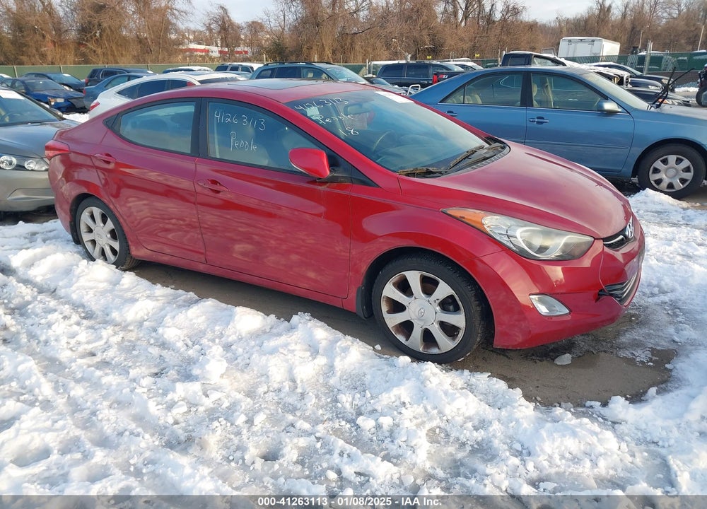 2013 HYUNDAI ELANTRA LIMITED VIN: KMHDH4AE6DU947436
