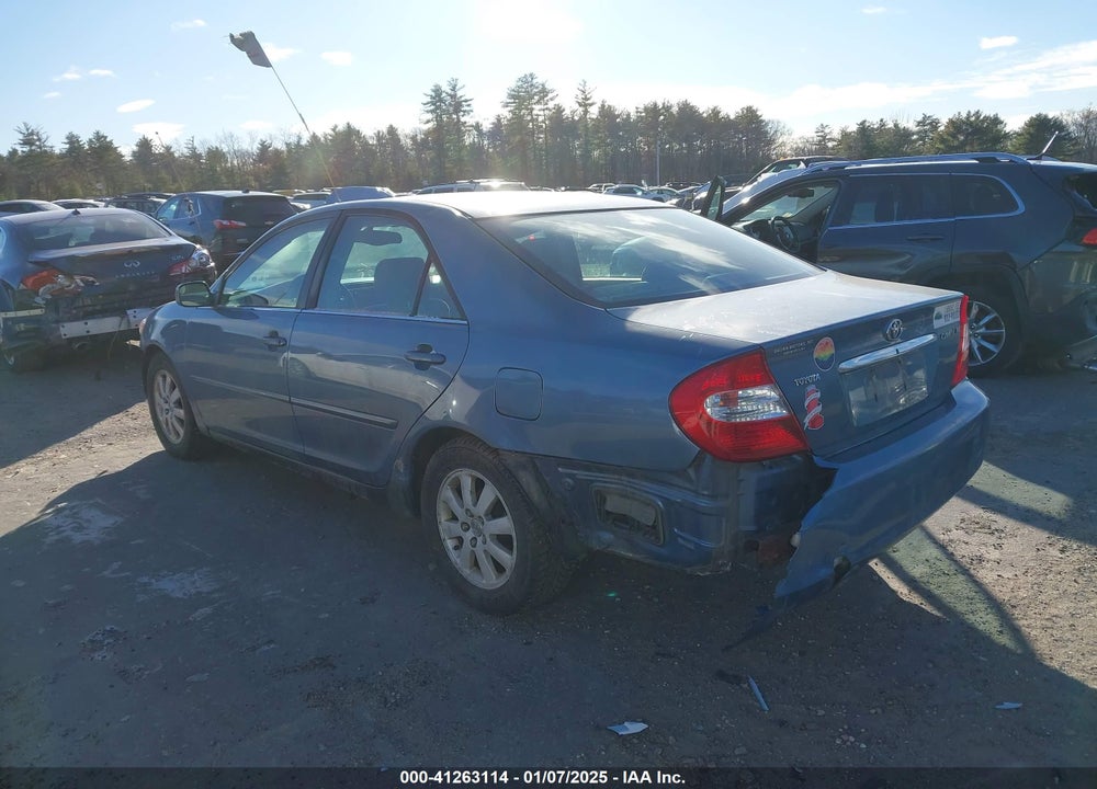 2002 TOYOTA CAMRY XLE VIN: 4T1BE30K32U604520