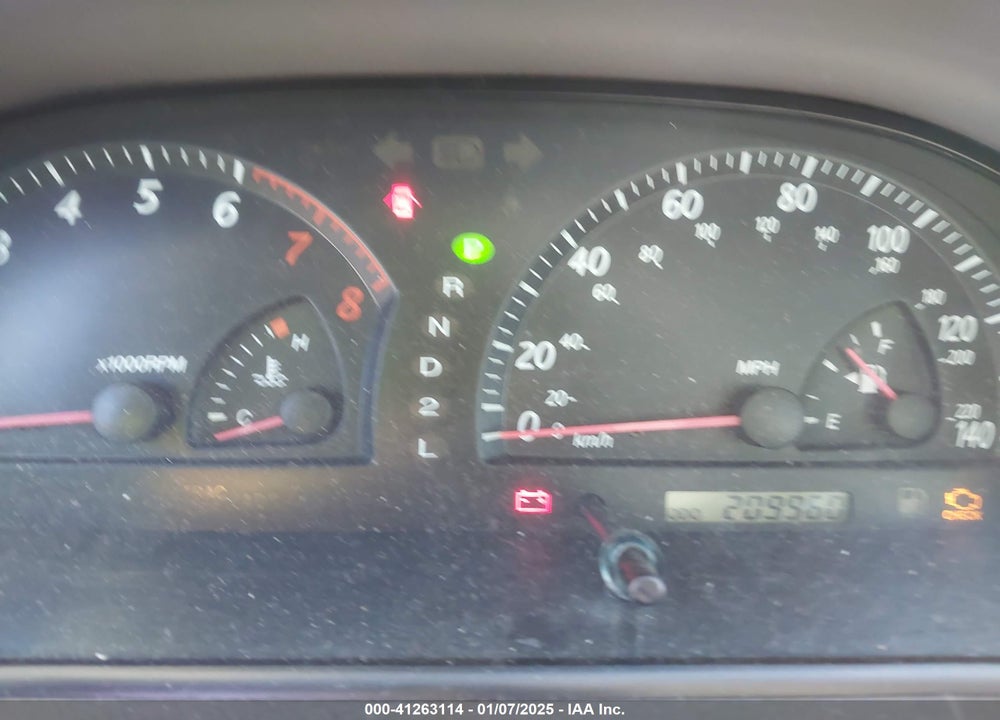2002 TOYOTA CAMRY XLE VIN: 4T1BE30K32U604520