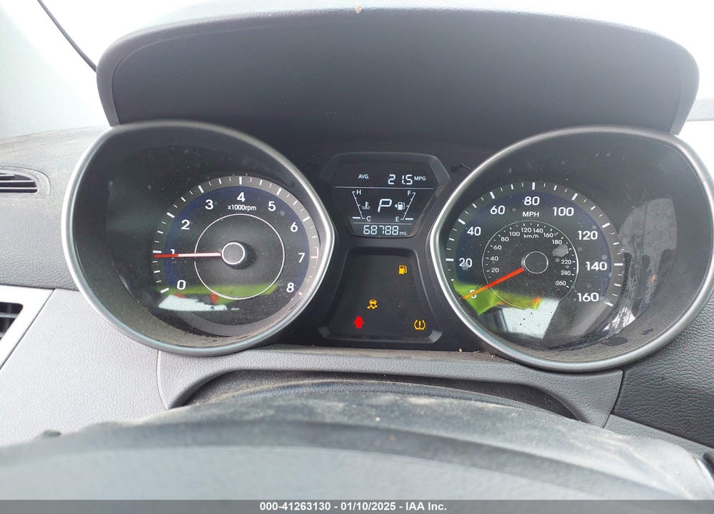 2014 HYUNDAI ELANTRA VIN: 5NPDH4AE3EH515533