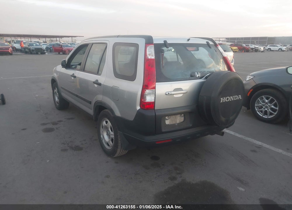 2006 HONDA CR-V LX VIN: JHLRD68566C003798