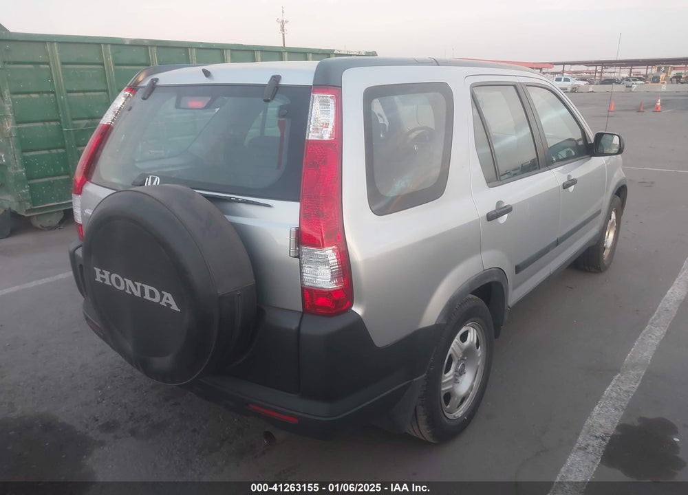 2006 HONDA CR-V LX VIN: JHLRD68566C003798