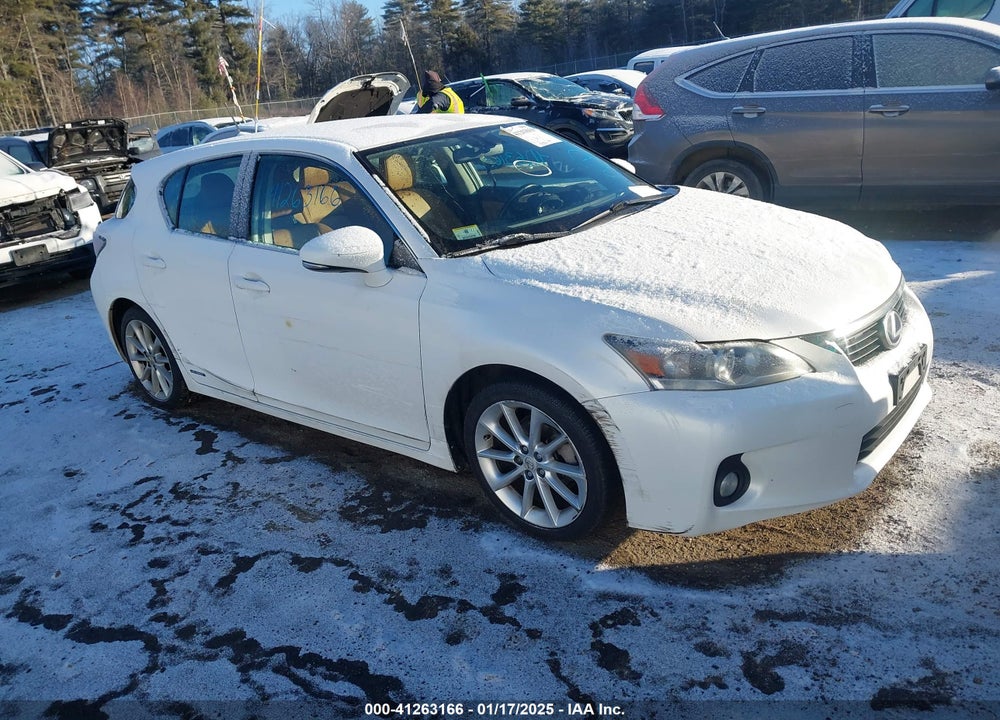 2012 LEXUS CT 200H VIN: JTHKD5BH4C2073912