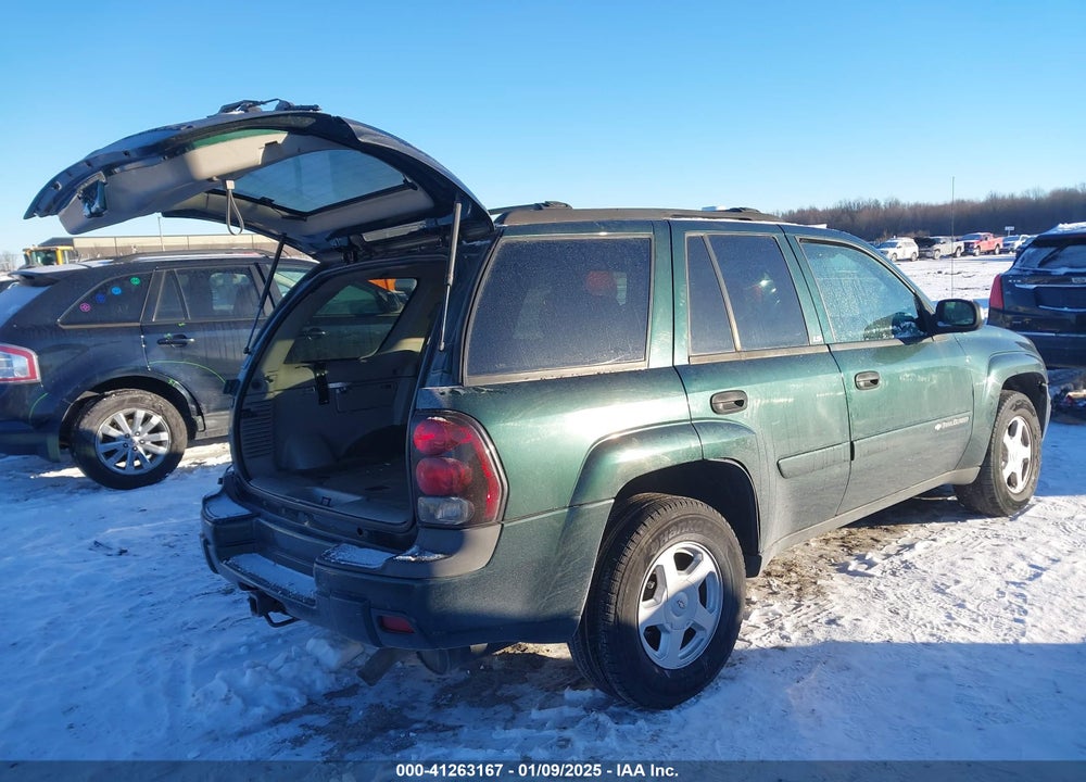 2002 CHEVROLET TRAILBLAZER LS VIN: 1GNDT13S422364657