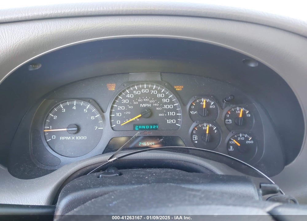 2002 CHEVROLET TRAILBLAZER LS VIN: 1GNDT13S422364657