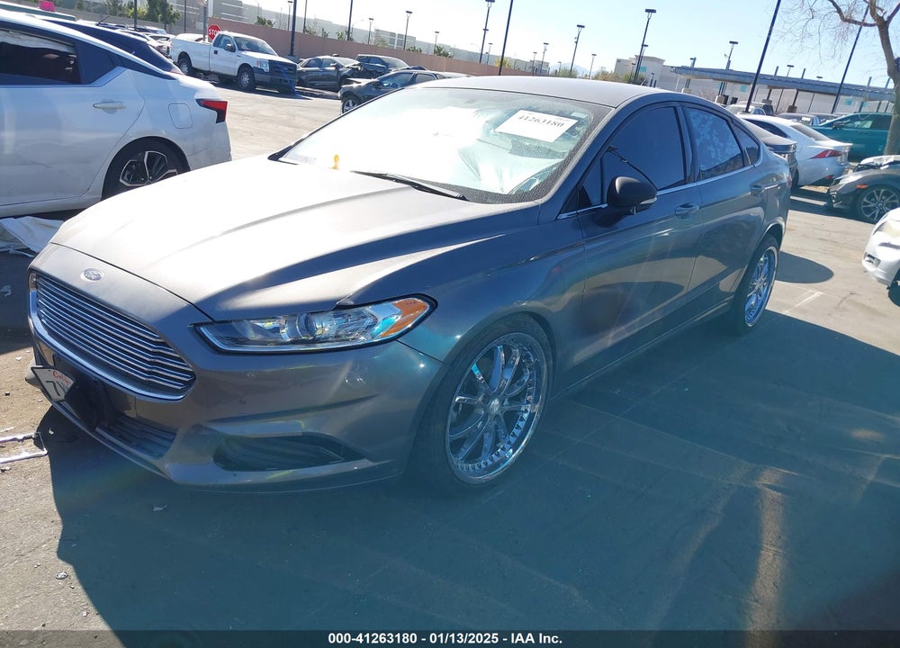 2014 FORD FUSION SE VIN: 3FA6P0H74ER357248