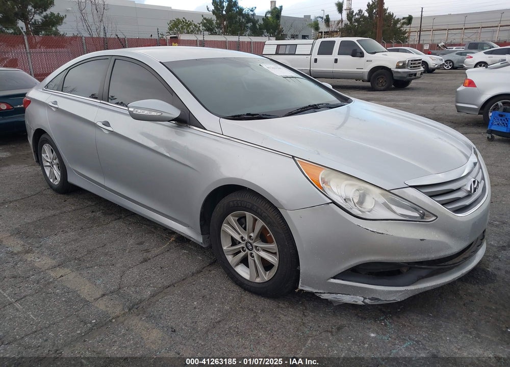 2014 HYUNDAI SONATA GLS VIN: 5NPEB4AC3EH926791