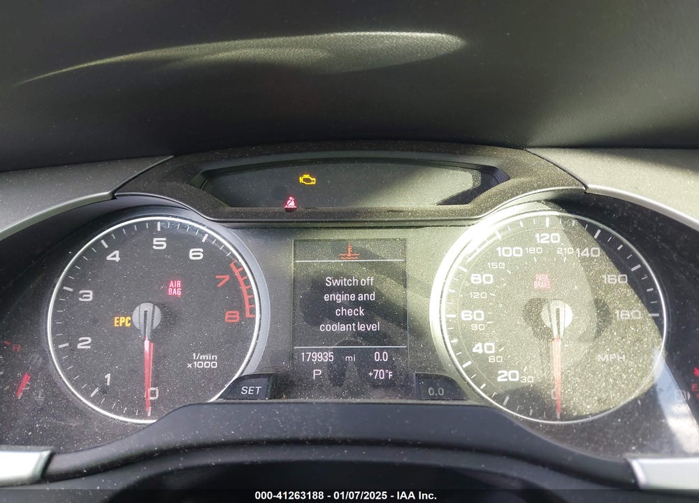 2011 AUDI A4 2.0T PREMIUM VIN: WAUKFAFL9BN048484