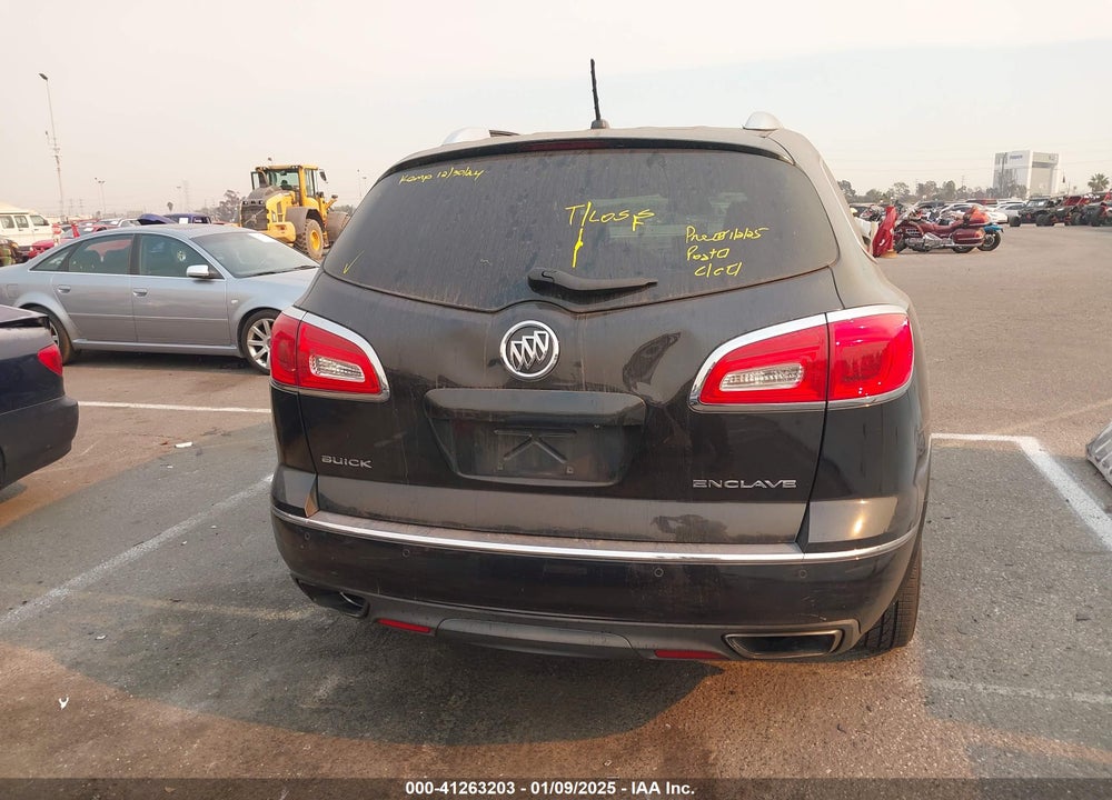 2013 BUICK ENCLAVE LEATHER VIN: 5GAKRCKD9DJ241282