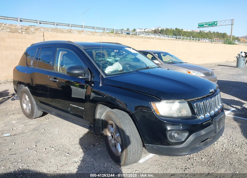 2014 JEEP COMPASS SPORT VIN: 1C4NJCBA2ED510991