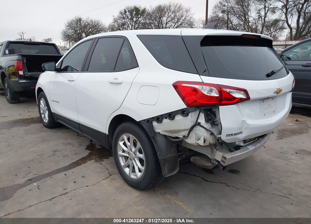 2020 CHEVROLET EQUINOX FWD LS VIN: 3GNAXHEV6LS733063