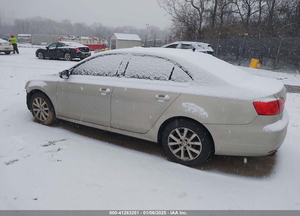 2012 VOLKSWAGEN JETTA 2.5L SE VIN: 3VWDP7AJ6CM459478