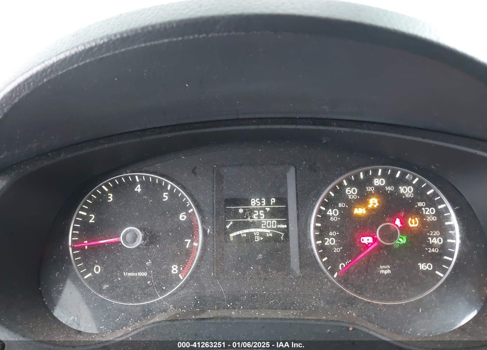 2012 VOLKSWAGEN JETTA 2.5L SE VIN: 3VWDP7AJ6CM459478