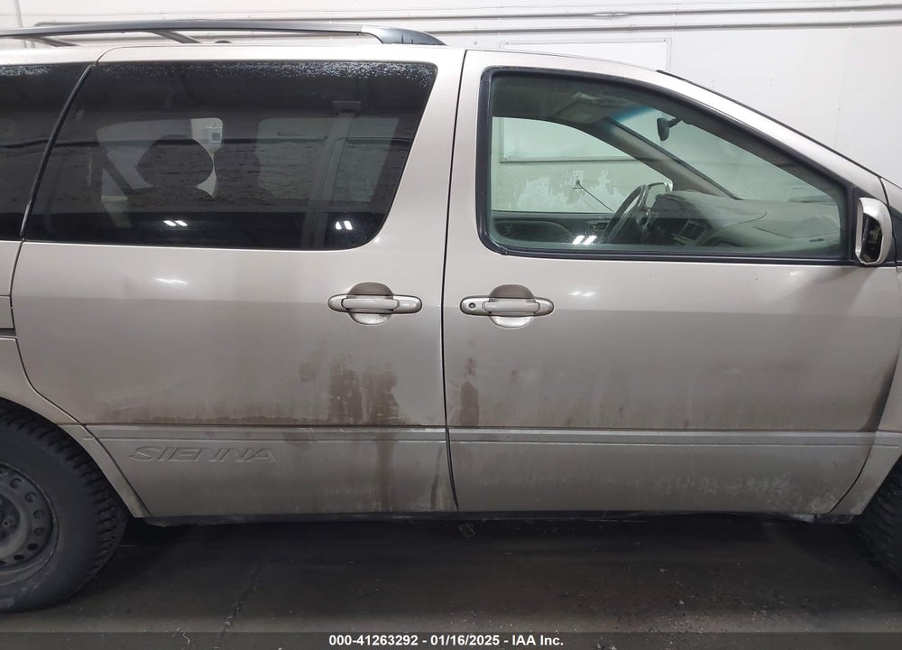 2003 TOYOTA SIENNA LE VIN: 4T3ZF13C63U533939