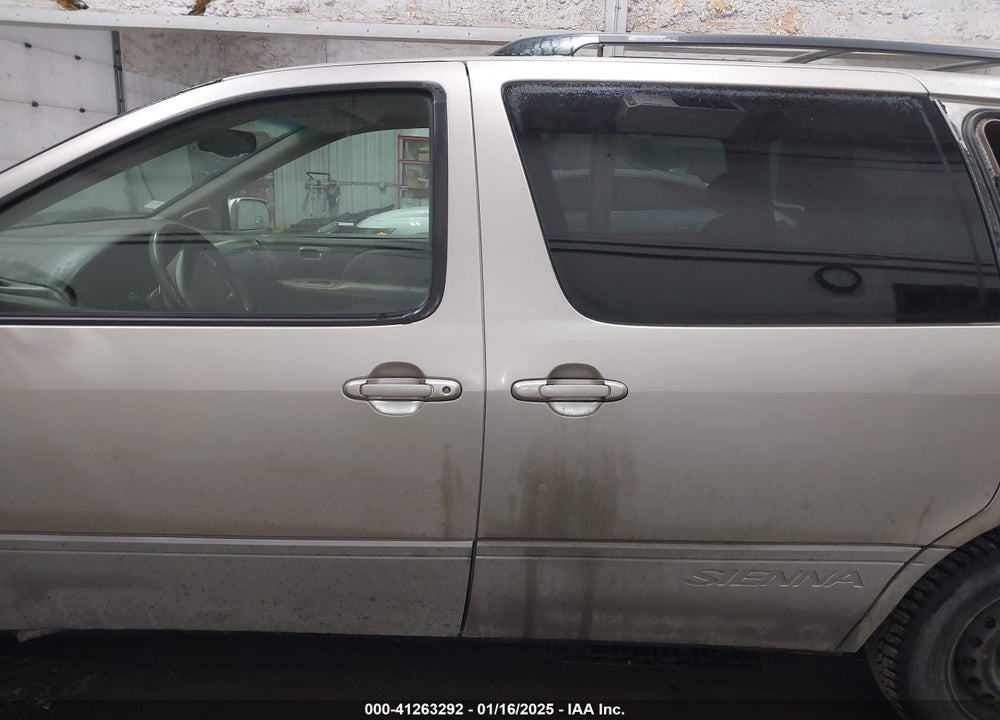 2003 TOYOTA SIENNA LE VIN: 4T3ZF13C63U533939