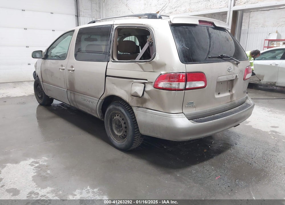 2003 TOYOTA SIENNA LE VIN: 4T3ZF13C63U533939