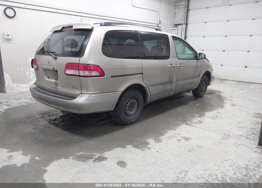 2003 TOYOTA SIENNA LE VIN: 4T3ZF13C63U533939