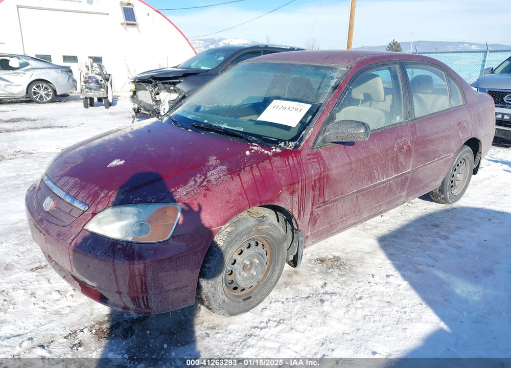 2003 HONDA CIVIC LX VIN: 2HGES16583H553053