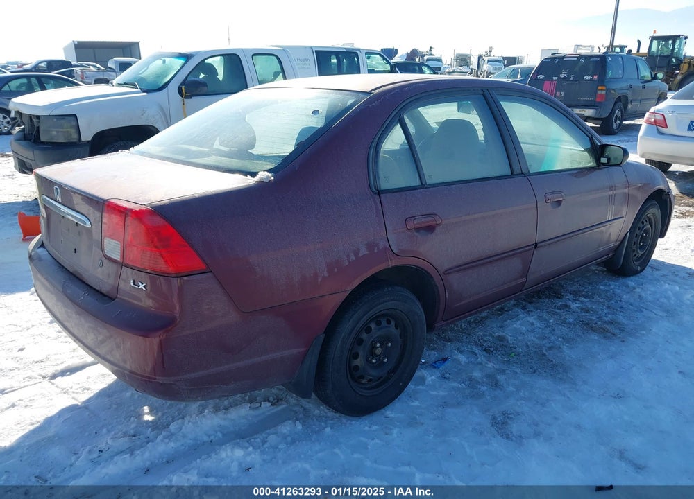 2003 HONDA CIVIC LX VIN: 2HGES16583H553053