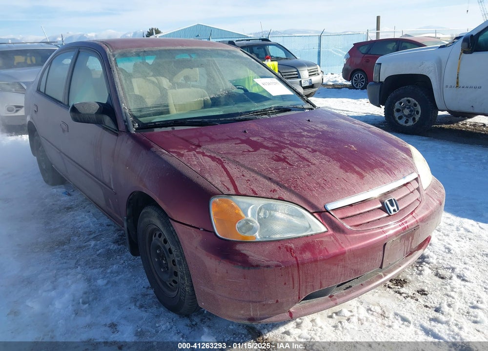2003 HONDA CIVIC LX VIN: 2HGES16583H553053