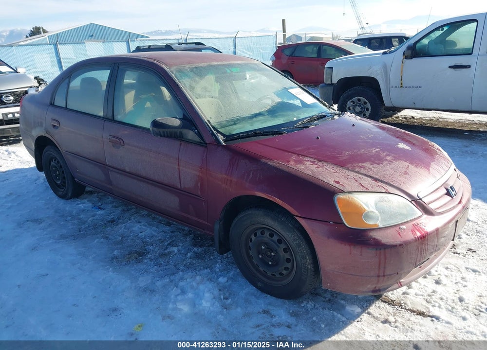2003 HONDA CIVIC LX VIN: 2HGES16583H553053