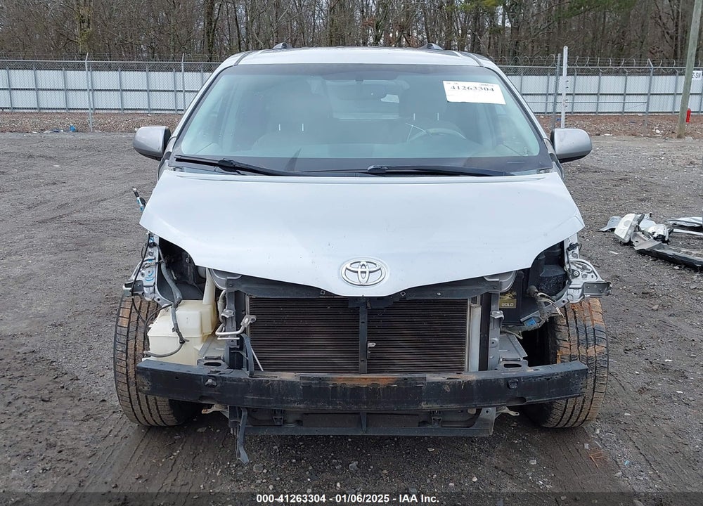 2012 TOYOTA SIENNA LE V6 8 PASSENGER VIN: 5TDKK3DC5CS202245