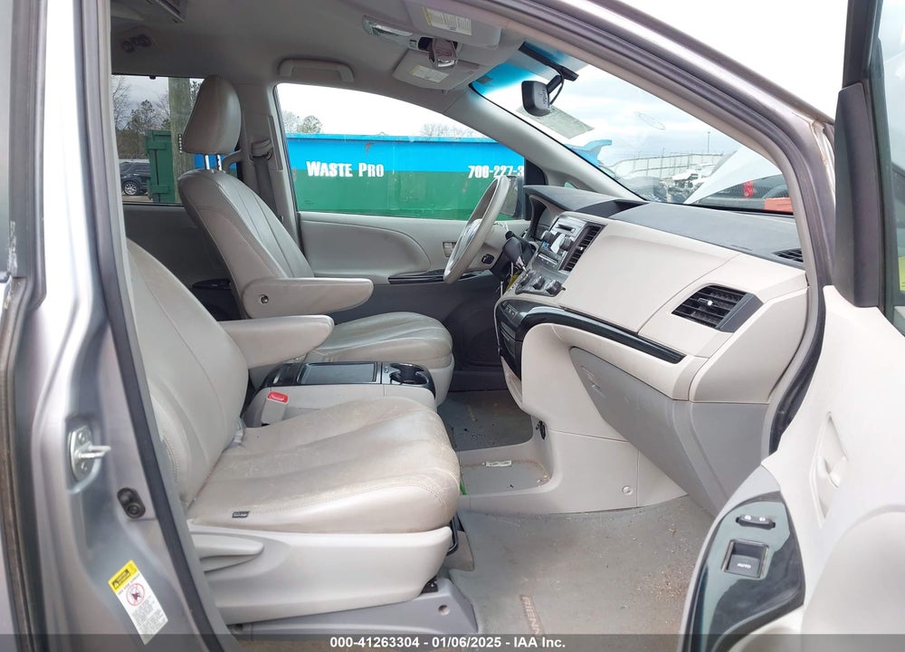 2012 TOYOTA SIENNA LE V6 8 PASSENGER VIN: 5TDKK3DC5CS202245