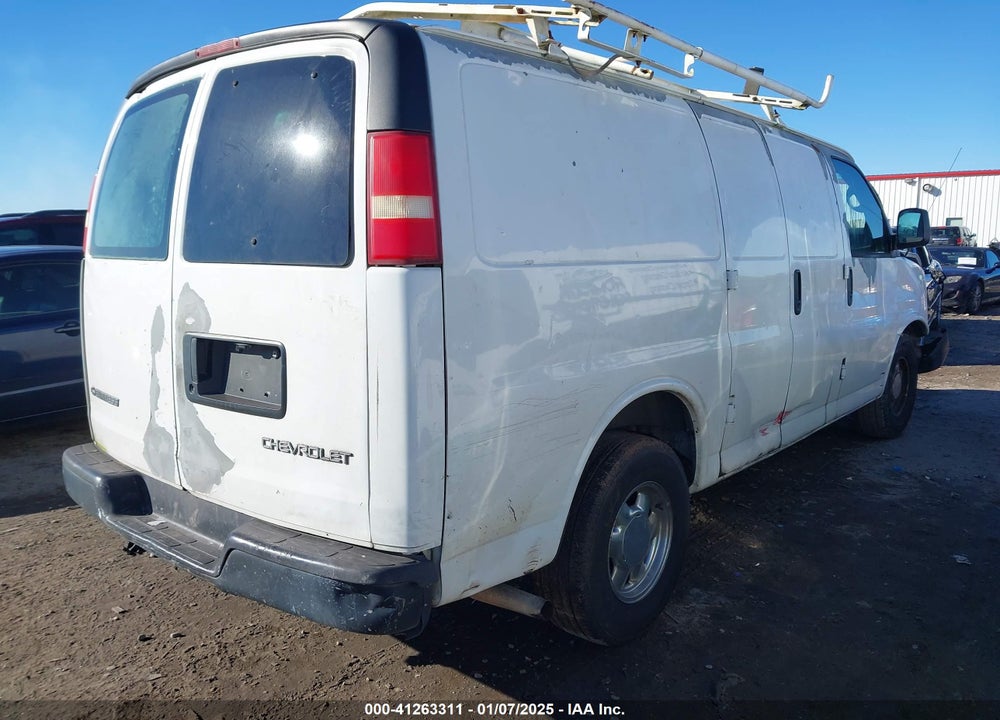 2004 CHEVROLET EXPRESS VIN: 1GCFG15TX41101349