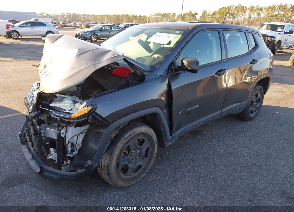 2019 JEEP COMPASS VIN: 3C4NJCAB9KT819549