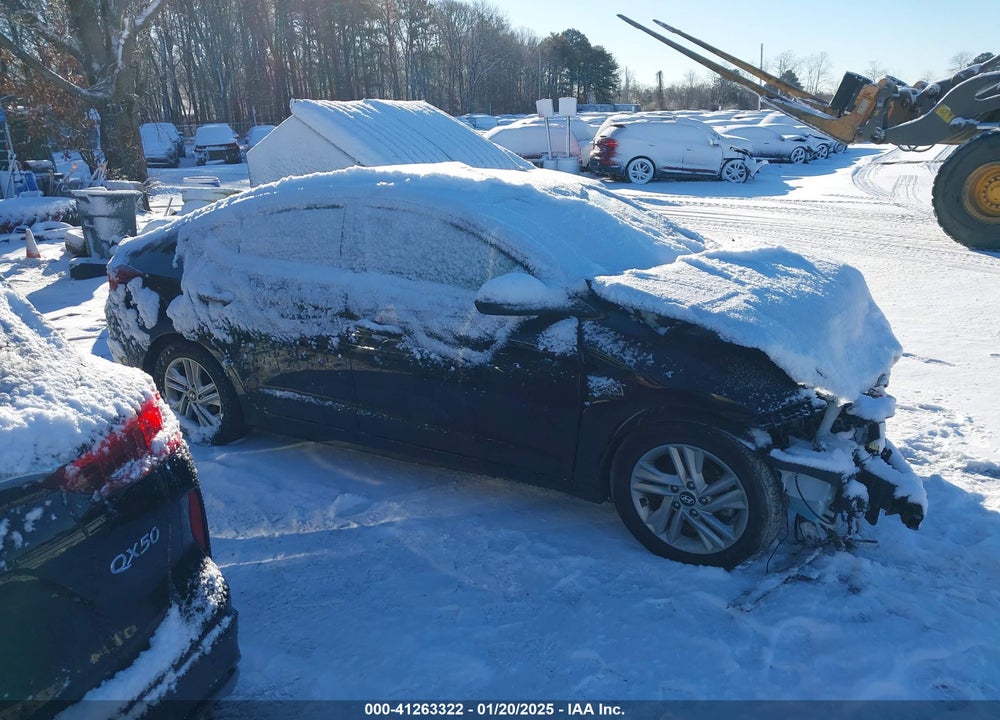 2019 HYUNDAI ELANTRA VIN: KMHD84LF1KU811993
