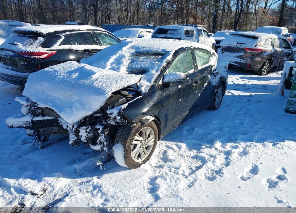 2019 HYUNDAI ELANTRA VIN: KMHD84LF1KU811993