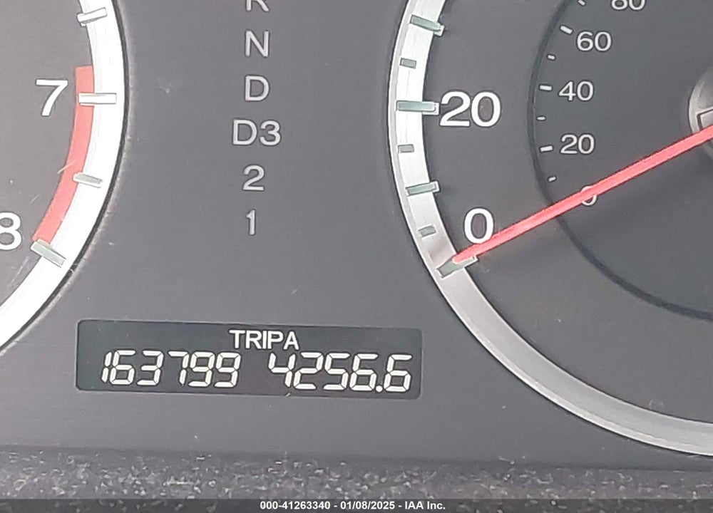 2009 HONDA ACCORD 2.4 LX VIN: 1HGCP26339A104593
