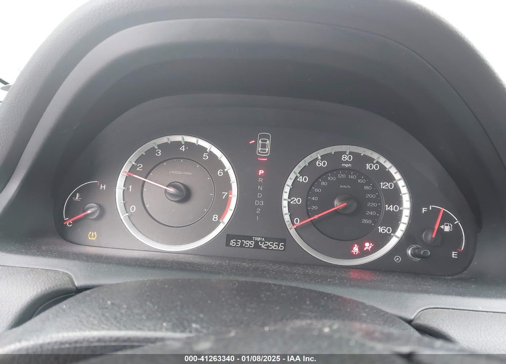 2009 HONDA ACCORD 2.4 LX VIN: 1HGCP26339A104593