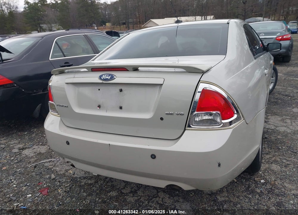2008 FORD FUSION SE VIN: 3FAHP07188R152932