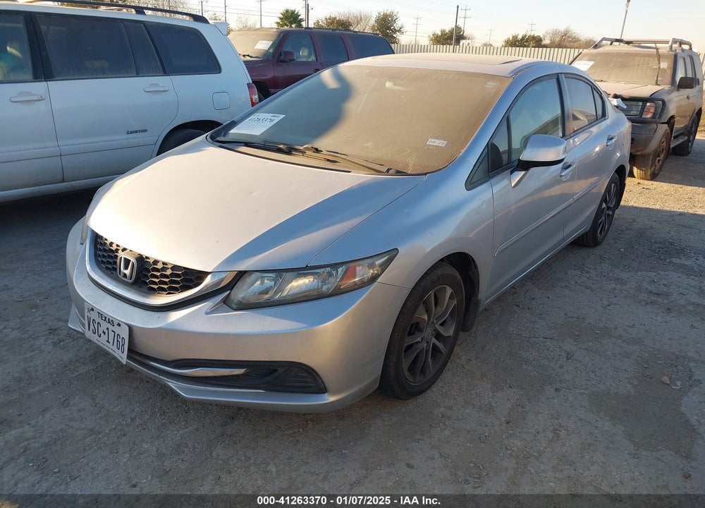 2013 HONDA CIVIC EX VIN: 19XFB2F83DE220968