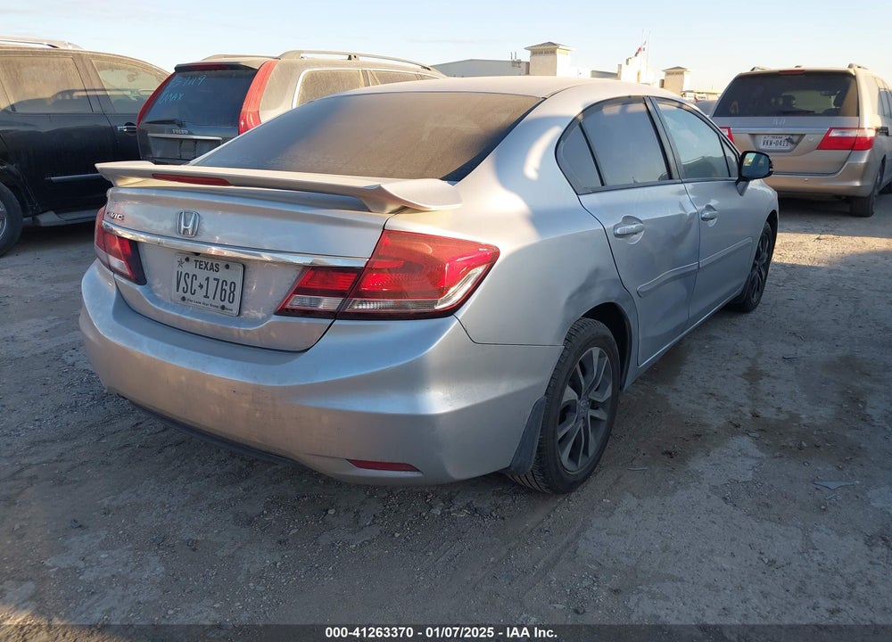 2013 HONDA CIVIC EX VIN: 19XFB2F83DE220968