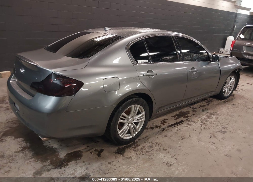 2010 INFINITI G37X VIN: JN1CV6ARXAM451903