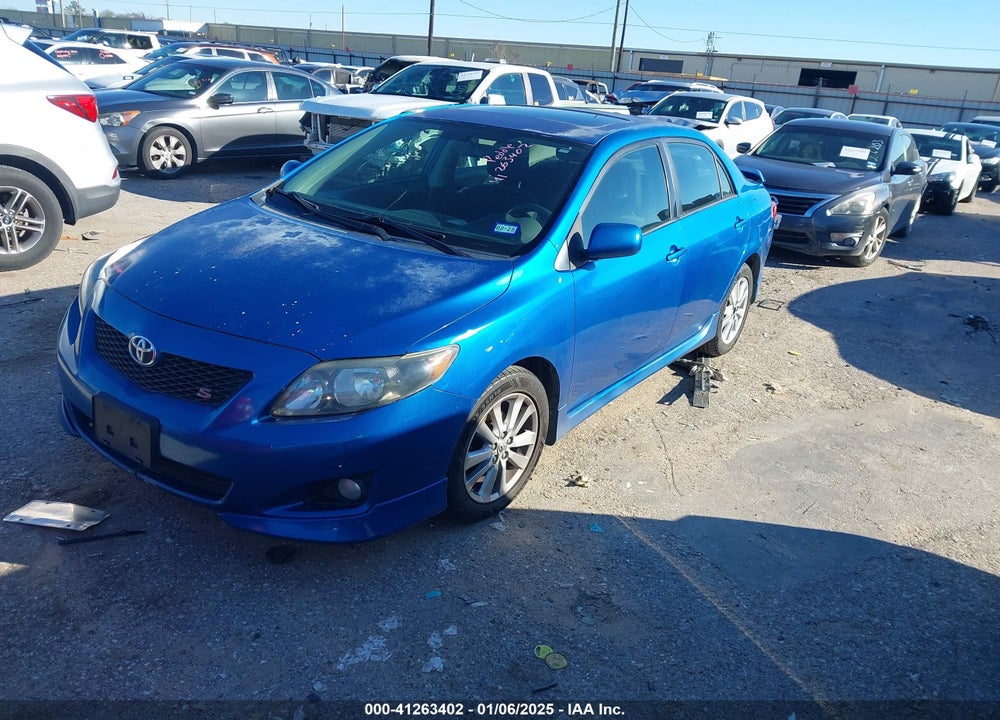 2009 TOYOTA COROLLA S VIN: 2T1BU40E39C035604