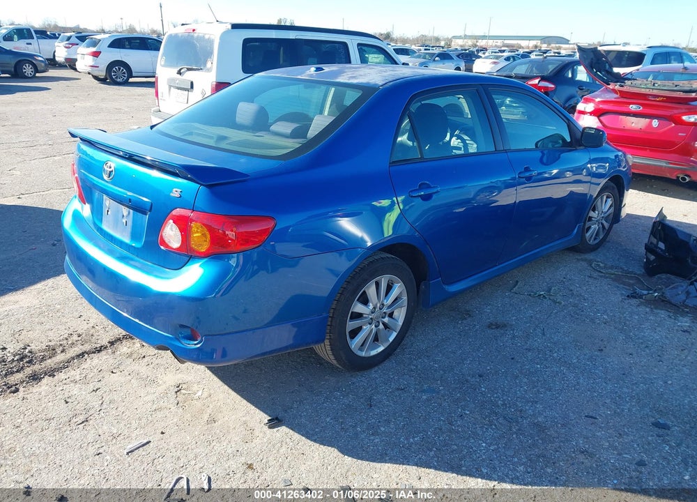2009 TOYOTA COROLLA S VIN: 2T1BU40E39C035604