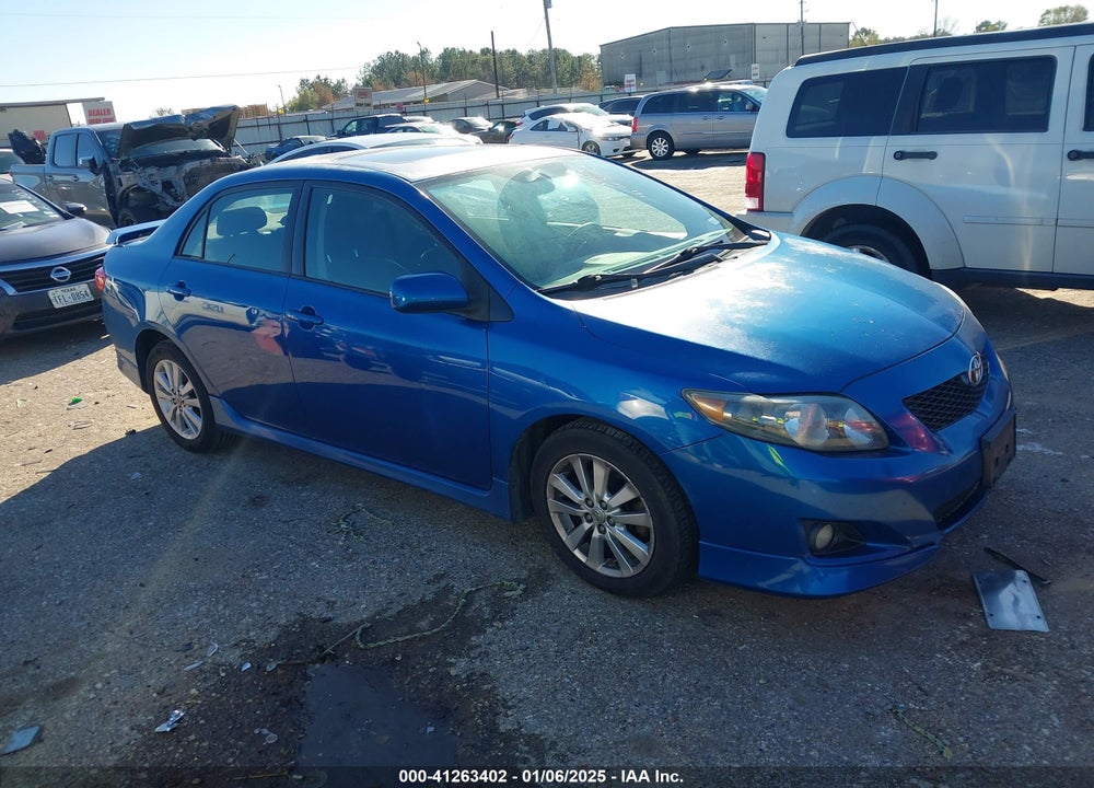 2009 TOYOTA COROLLA S VIN: 2T1BU40E39C035604
