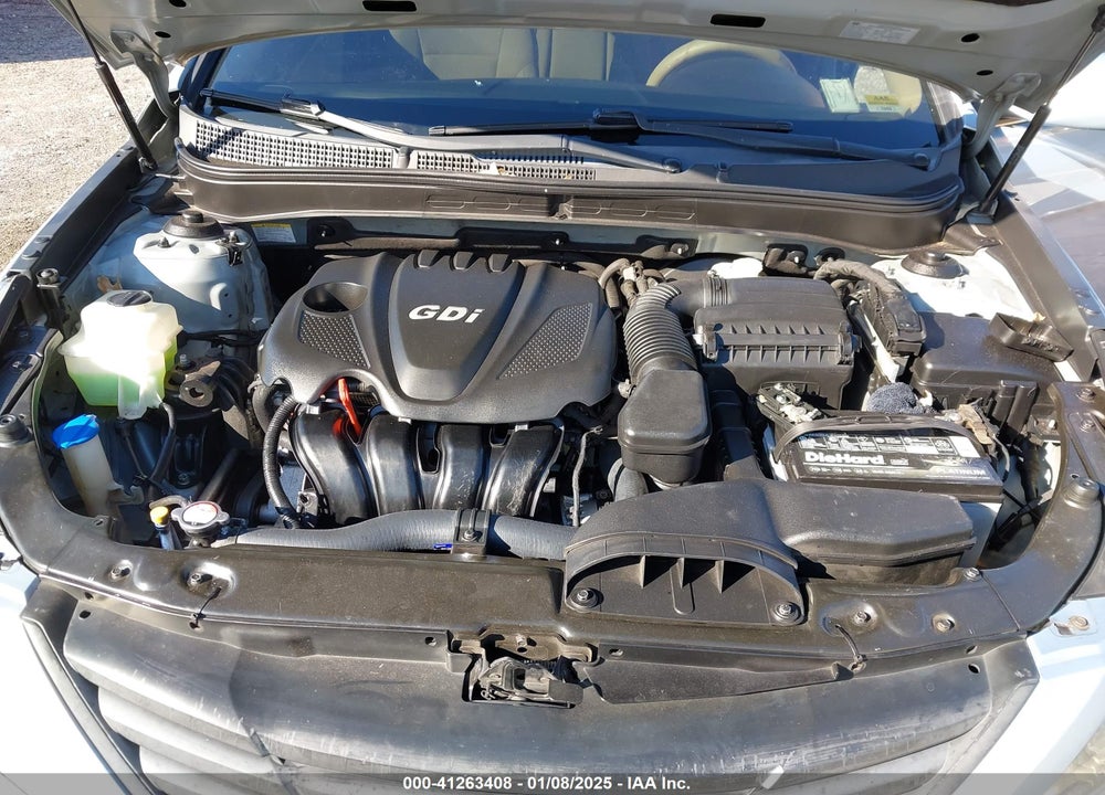 2011 HYUNDAI SONATA GLS VIN: 5NPEB4AC2BH170155